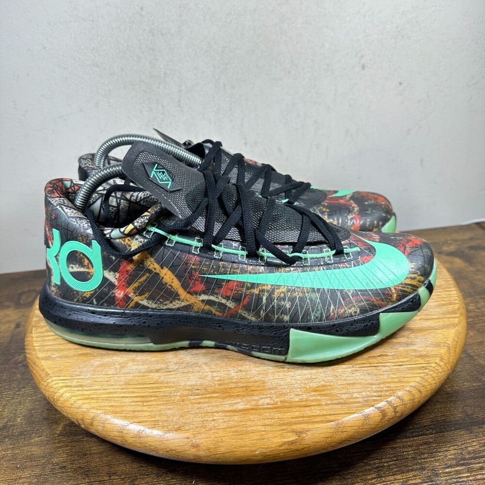 Nike KD 6 All Star Illusion Gumbo Nola Men's Size 9.5 Shoe‎ Sneakers 647781-930